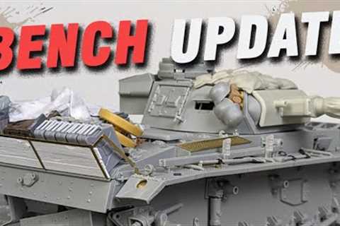 Panzermeister's Bench -- WIPS, 2022 in Review, Upcoming Model Conventions and Projects!