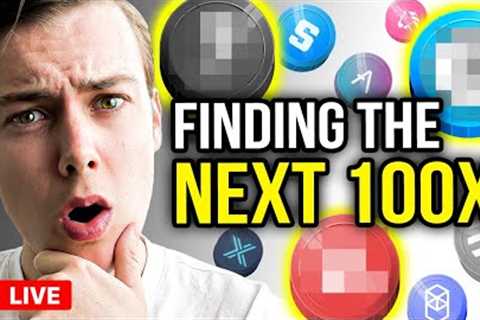 Discovering The Next 100x Crypto Altcoin LIVE (Research With Miles Deutscher)