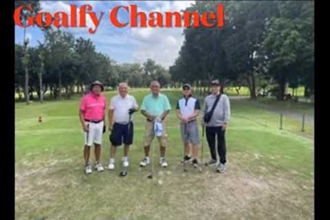 Golfing with Friends at Philippine Navy Golf Club in Taguig Philippines
