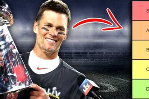 Ranking All 10 of Tom Brady's Super Bowl Performances