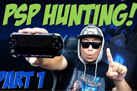 PSP HUNTING - PART 1! - Sony PlayStation Portable - NZ Toy Reviews