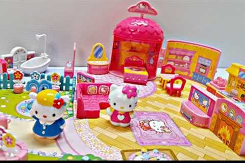 24 Minutes Satisfying with Unboxing Hello Kitty Sanrio My Home | ASMR