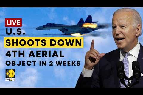 WION live: U.S. shoots down 4th aerial object in 2 weeks | Russia-Ukraine war update | English News