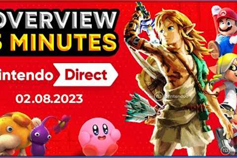NINTENDO DIRECT Overview! 🔴 All Next Games and New Announcements for Nintendo Switch (February..