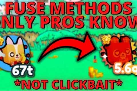 New *BEST* Fuse Methods on Pet Simulator X Valentine's Update (Roblox)