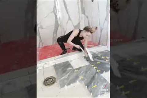 HOT MESS HOUSE RENOVATION PART 196 (2 of 2) | VIRAL TIKTOK SERIES | LEXI DIY |BATHROOM MAKEOVER