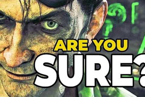 10 Video Games That Knew You Lied