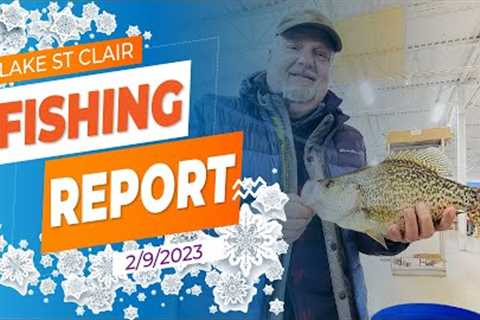 Lake St. Clair Ice Fishing Report 2/9/2023