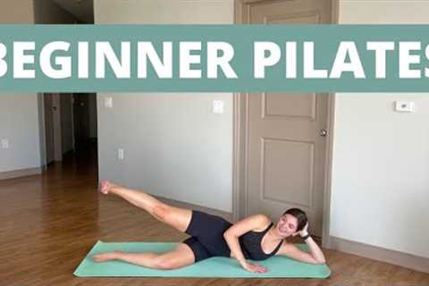 15 MIN BEGINNER PILATES WORKOUT (No Equipment)