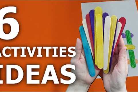 6 DIFFERENT ACTIVITIES IDEAS - 5 Year Old Learning Activities At Home