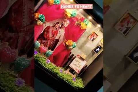 Wedding Gift ideas | Miniature Wedding theme frame | Handmade | 3d frames | trending gifts | craft