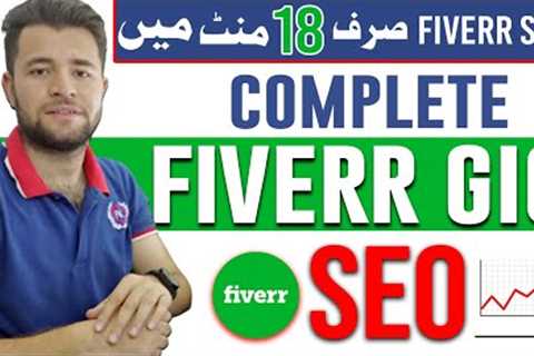 [Practical Work] How to Do Fiverr Gig SEO 2022 - Rank Gig On First Page  - Fiverr GIG SEO TIps
