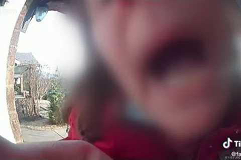 Woman repeatedly berating Latino family caught on Ring doorbell camera