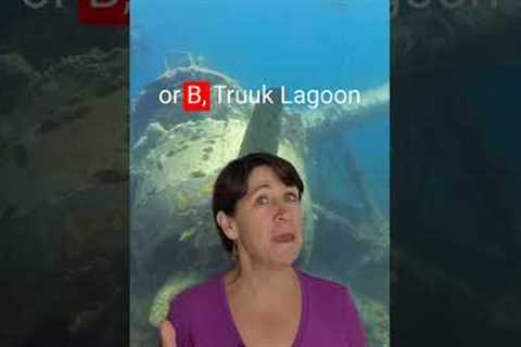 Would You Rather Travel Edition- Scuba Diving Travel Quiz