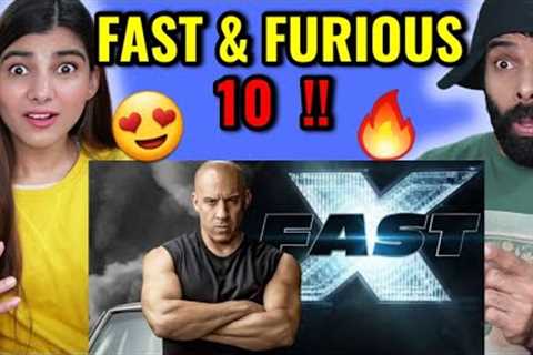 FAST X TRAILER REACTION! | The Fast &amp; Furious 10 | Vin Diesel | Jason Momoa