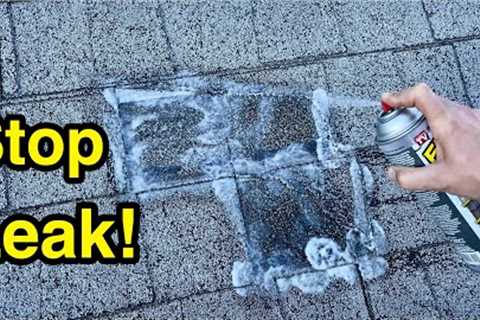 How to: fix a roof leak