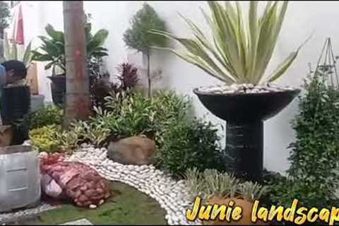 Garden makeover landscaping design Before and after