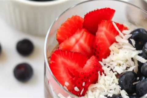 Chocolate Protein Chia Pudding