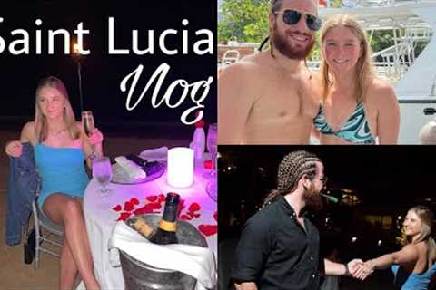Saint Lucia Travel Vlog | scuba diving, sandals resort, candlelit dinner, butler service and more!