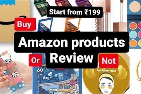 amazon products review#amazon #amazonfinds #hudabeauty #nailart #products