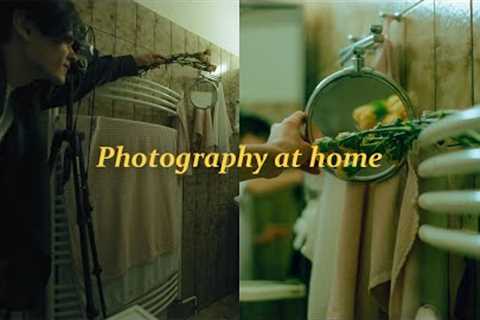 Film Photography at Home - Still Life and Self Portraits on FujiPro 400H
