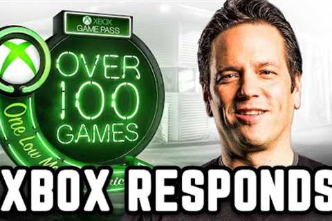 XBOX Responds To Xbox Game Pass HURTING Games