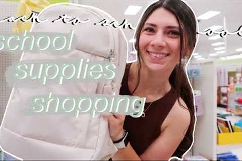 SCHOOL SUPPLIES SHOPPING *back to school*