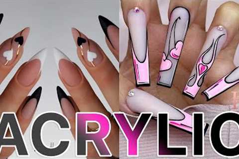 ✨308✨Amazingly Beautiful Acrylic Nail Art Designs Tutorial Ideas Compilation