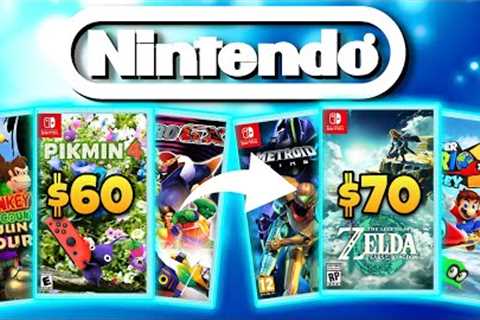Nintendo Switch and the New Game Price Situation Explained