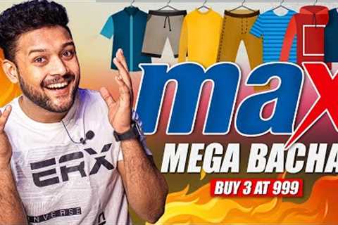 BIGGEST DISCOUNT 🔥 MAX Fashion MEGA DIWALI SALE 2022 | Online Shopping in Low Budget