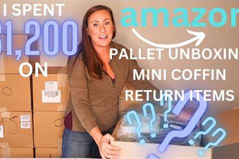 I Paid $1,200 for 16 Boxes of Mystery Amazon Return Liquidation Items What Will I Find Unboxing??