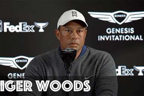 Tiger Woods Tuesday Press Conference 2023 The Genesis Invitational