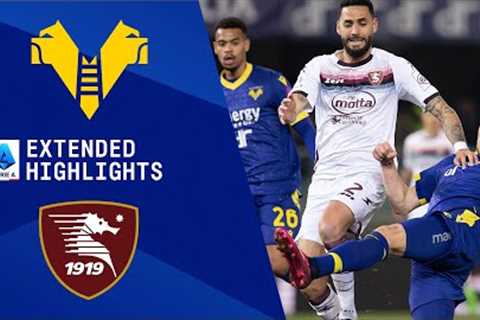 Hellas Verona vs. Salernitana: Extended Highlights | Serie A | CBS Sports Golazo
