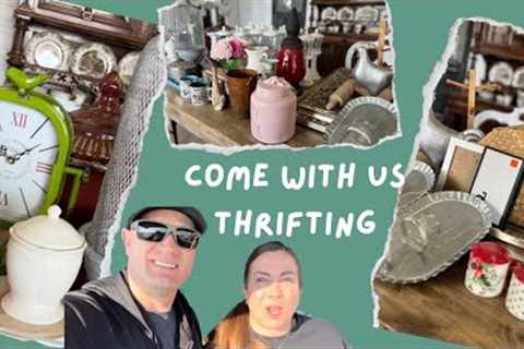 Home Decor Thrift Shopping for Craft Projects - Thrifting for Profit