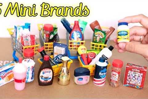 Miniature Collections || Zuru 5 Surprise Mini Brands UNBOXING VIDEO ( Toy Caboodle ) || Part 1