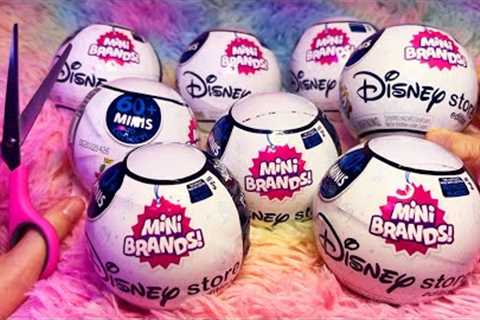 ASMR Unboxing Disney Mini Brands (Whispered)