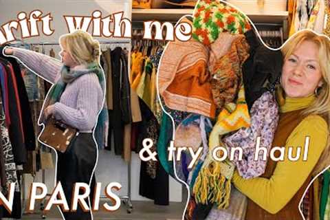 THRIFT WITH ME + THRIFT HAUL in PARIS | 6 secondhand stores + tons of vintage finds | WELL-LOVED