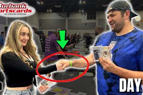 I LOST A $600 Sport Card DEAL AT BURBANK CARD SHOW 😡