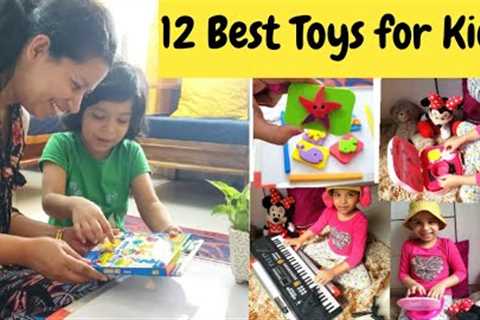 12 Best Toys for Kids | Amazon Kids Toys Haul | gifts for kids | toys for 2 to 5 years old kids