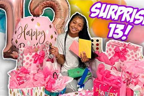 SURPRISING AHVI WITH 13 GIFTS FOR HER 13TH BIRTHDAY  🥳