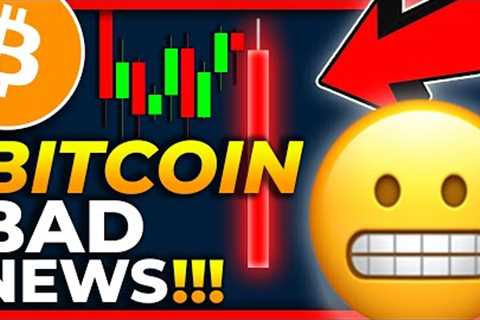 More BAD News for Bitcoin Today!!!! [red alert] Bitcoin Price Prediction 2023 // Bitcoin News Today