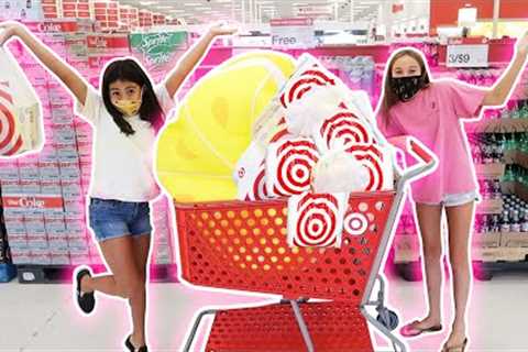 No Budget Target Shopping Spree for Brinley and her BFF! Its R Life
