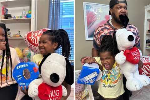 EVIL Dad DESTROYS Daughter  VALENTINES Day Gifts For BOYFRIEND, DAD LEARNS LESSON