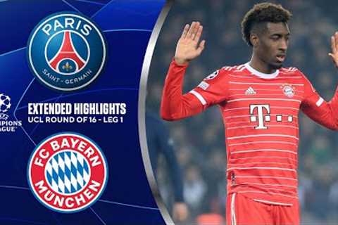 PSG vs. Bayern: Extended Highlights | UCL Round of 16 - Leg 1 | CBS Sports Golazo