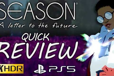 Quick Review - Season A letter to the future PS5 PS console exclusive