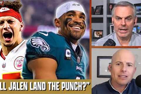 Colin Cowherd on Eagles-Chiefs Super Bowl, Tom Brady interview, Lamar Jackson contract | 3 &amp; Out