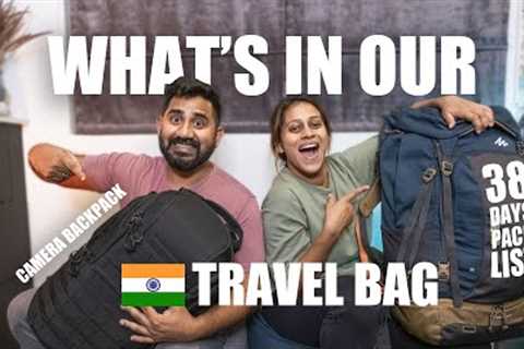 What's in our Travel Bag??  | INDIA TOUR