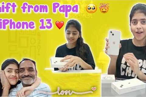 iPhone 13 Surprise Gift From Mumma Papa 🥺❤️ | iPhone 13 Unboxing ❤️ |