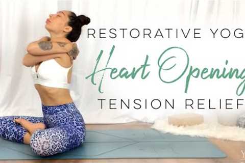 Restorative Yoga For Chest, Shoulders &amp; Upper Back | 30 Days Of Yoga