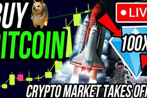 BITCOIN PUMP LIVE 🚨 CRYPTO IS TAKING OFF!! ALTCOIN SEASON 2023 COINS TO HOLD! XTP &amp; DAFI..